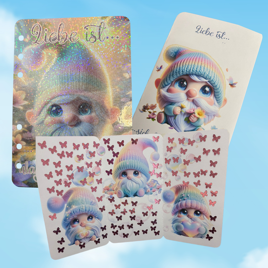 Liebe ist... Rubbelset + Deckblatt