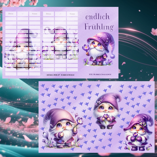 Endlich Frühling! XXL Rubbelchallenge