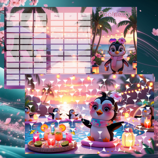Poolparty - XXL Rubbelchallenge