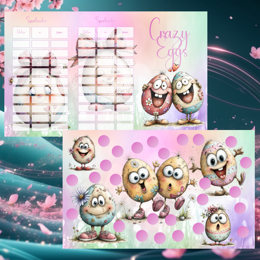 Crazy Eggs Rubbelchallenge