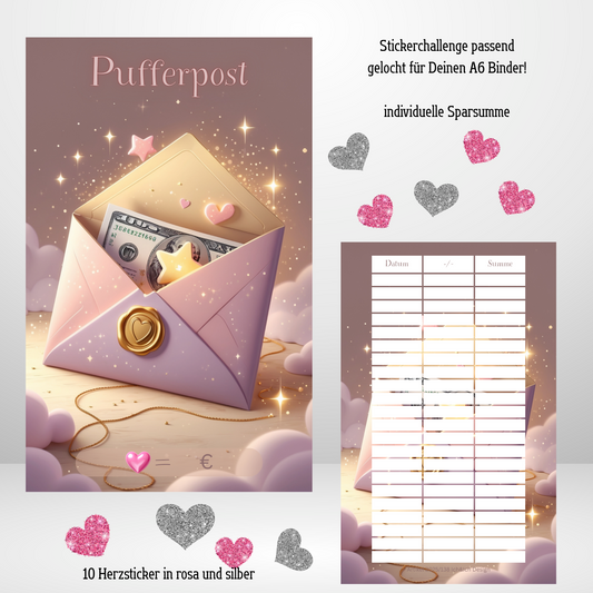 Stickerchallenge "Pufferpost"