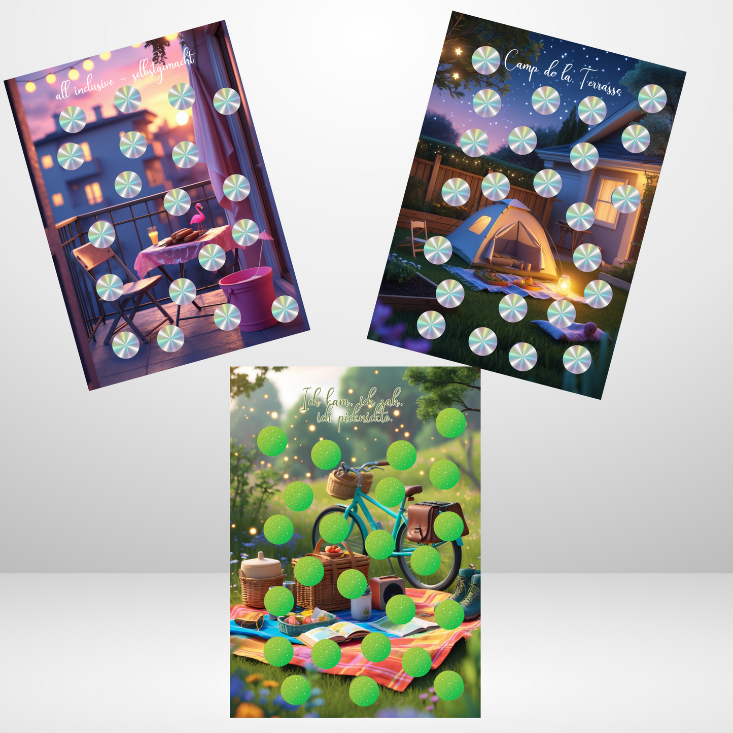 Sparbooklet  "vom Zelt zur Welt"