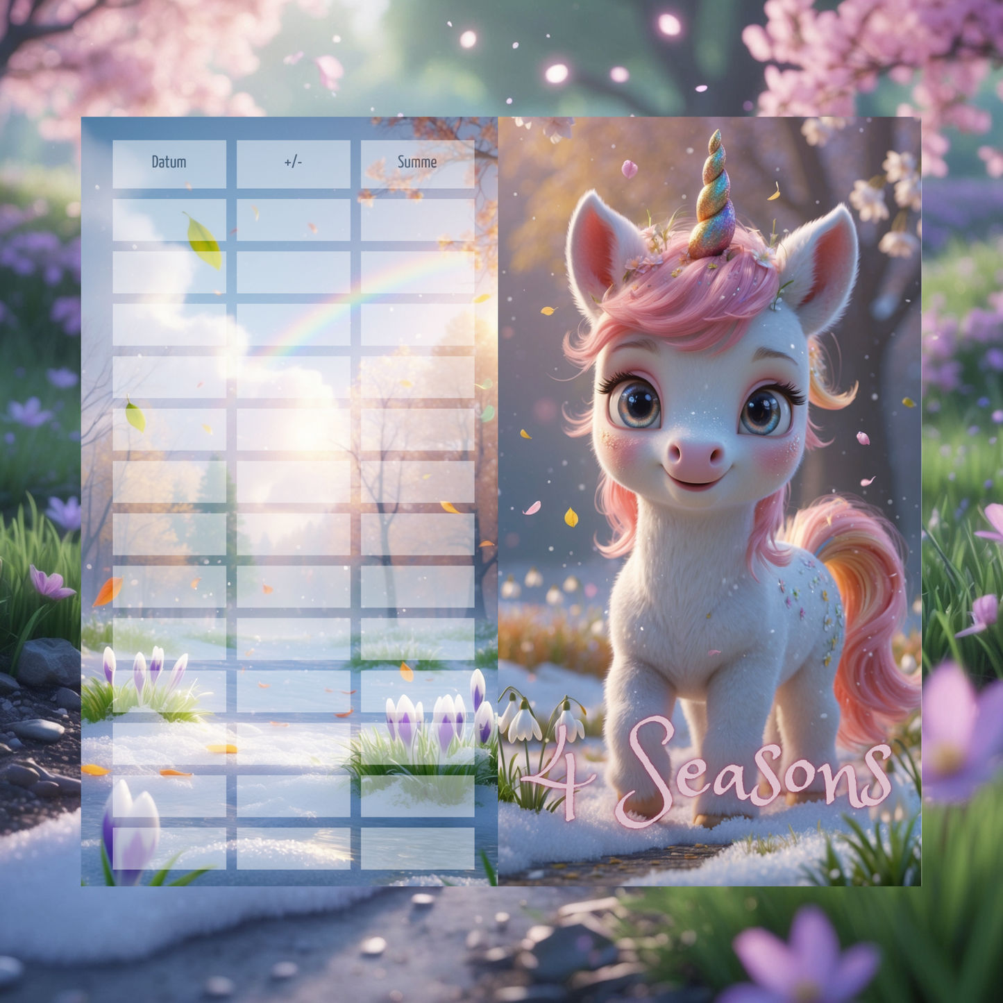 Rubbelchallenge  "4 Seasons"