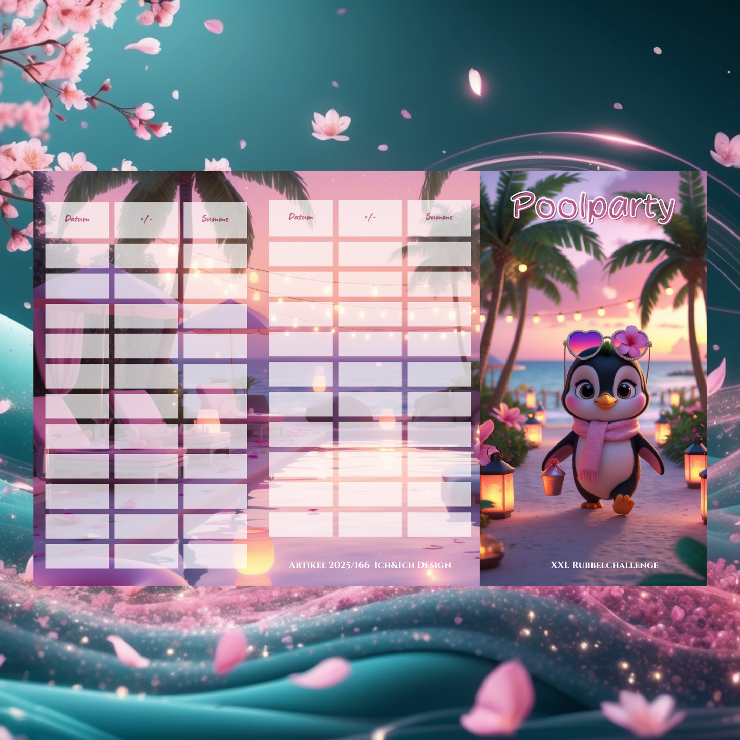 Poolparty - XXL Rubbelchallenge