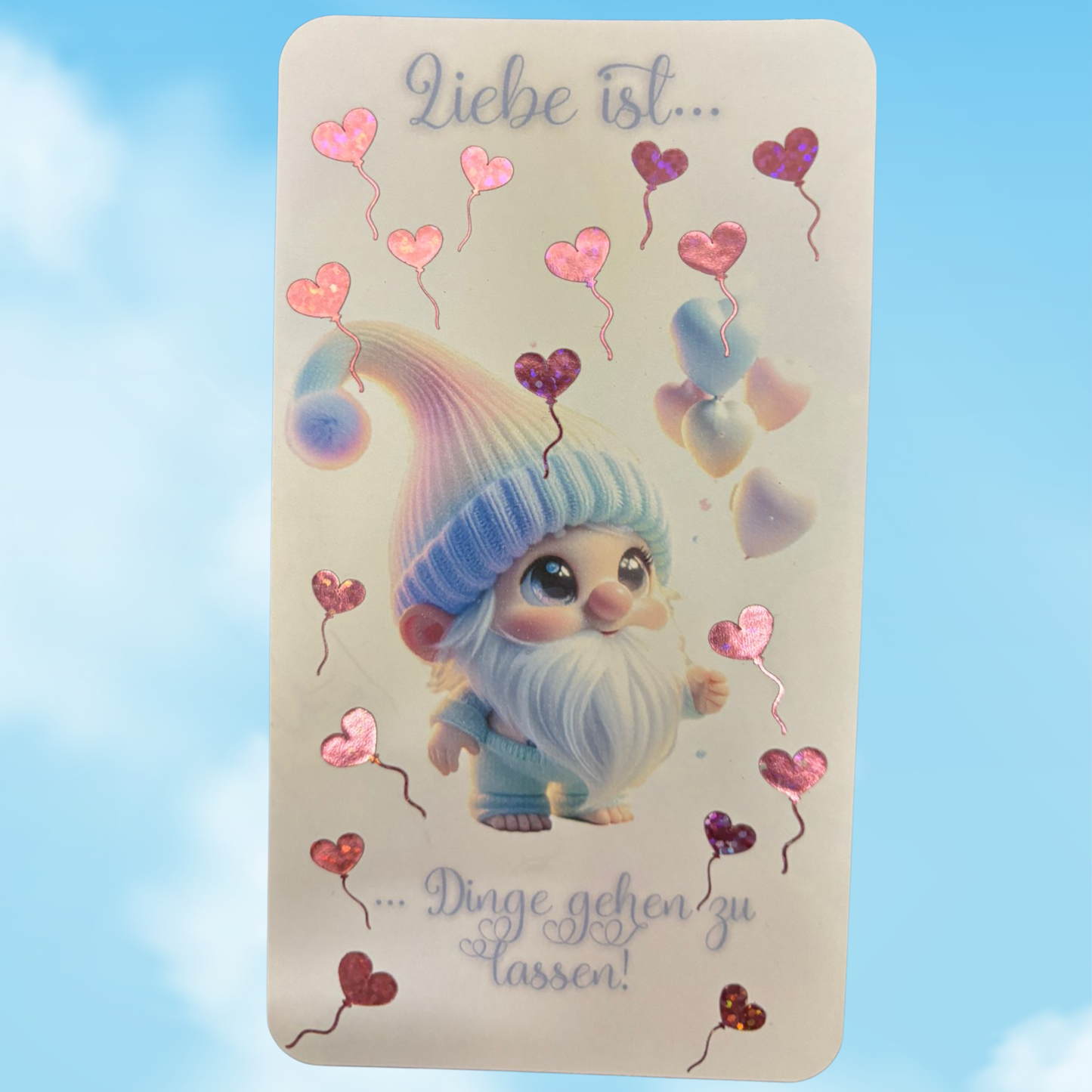 Liebe ist... Rubbelset + Deckblatt