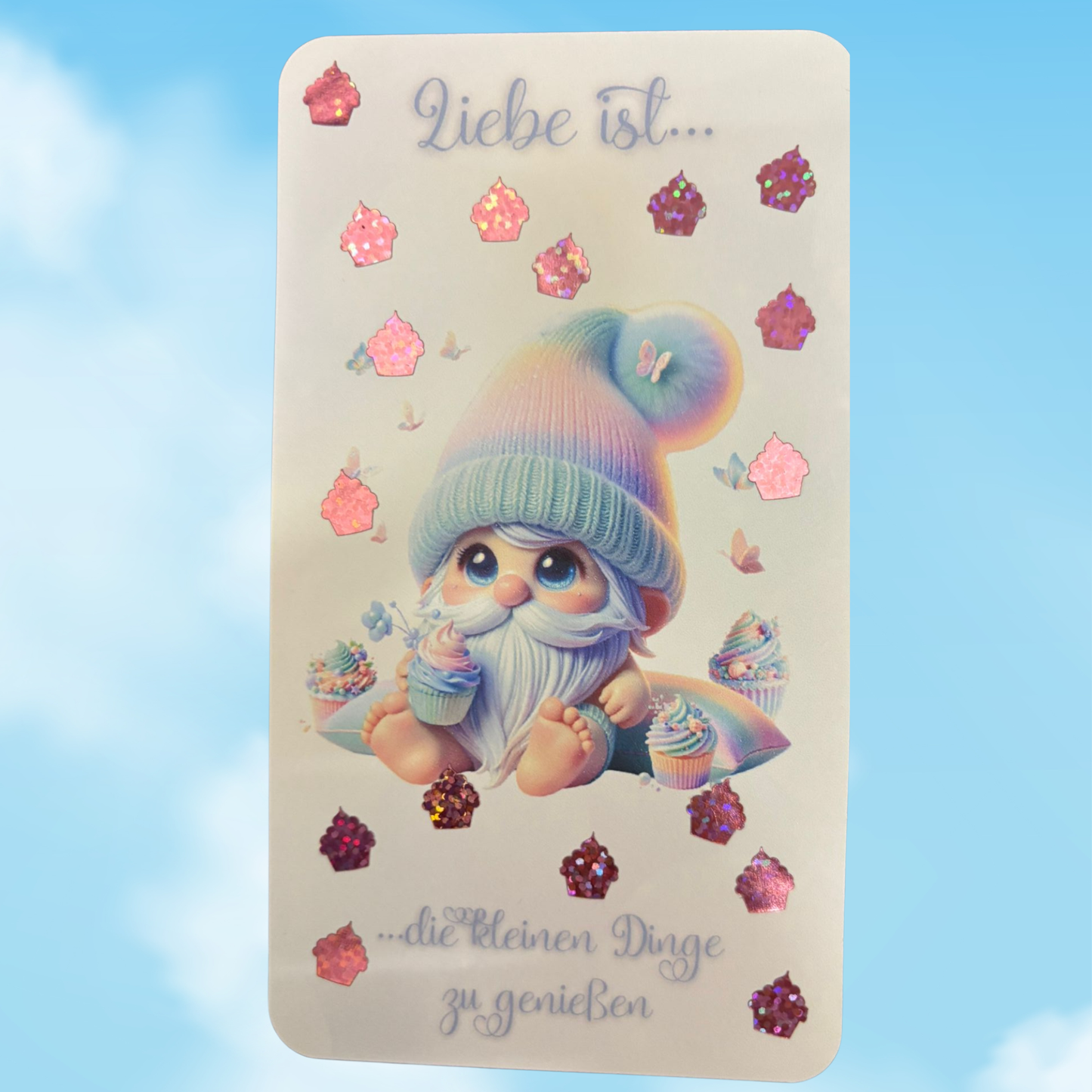 Liebe ist... Rubbelset + Deckblatt