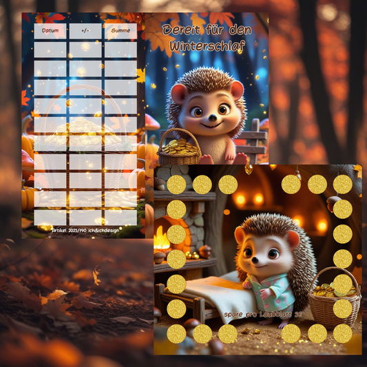 Mixed Challenge "bereit für den Winterschlaf"