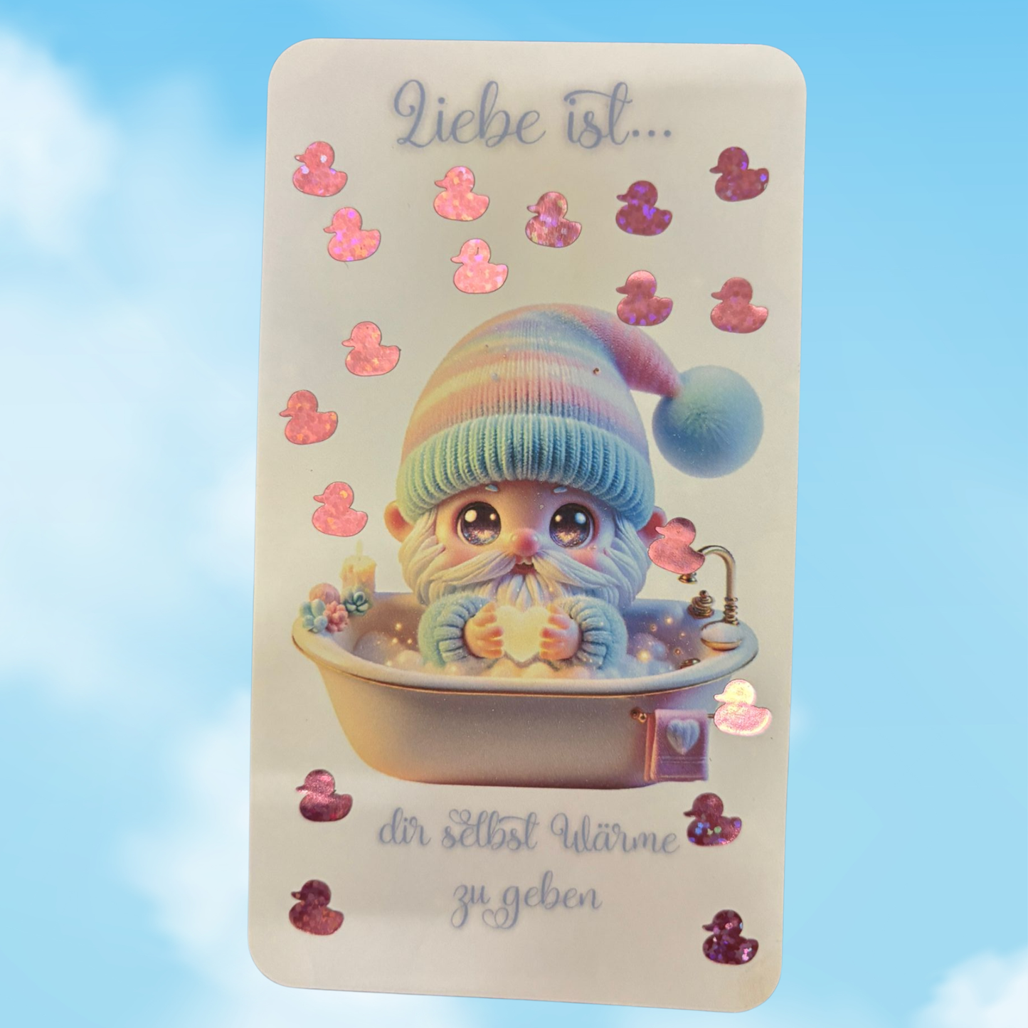 Liebe ist... Rubbelset + Deckblatt