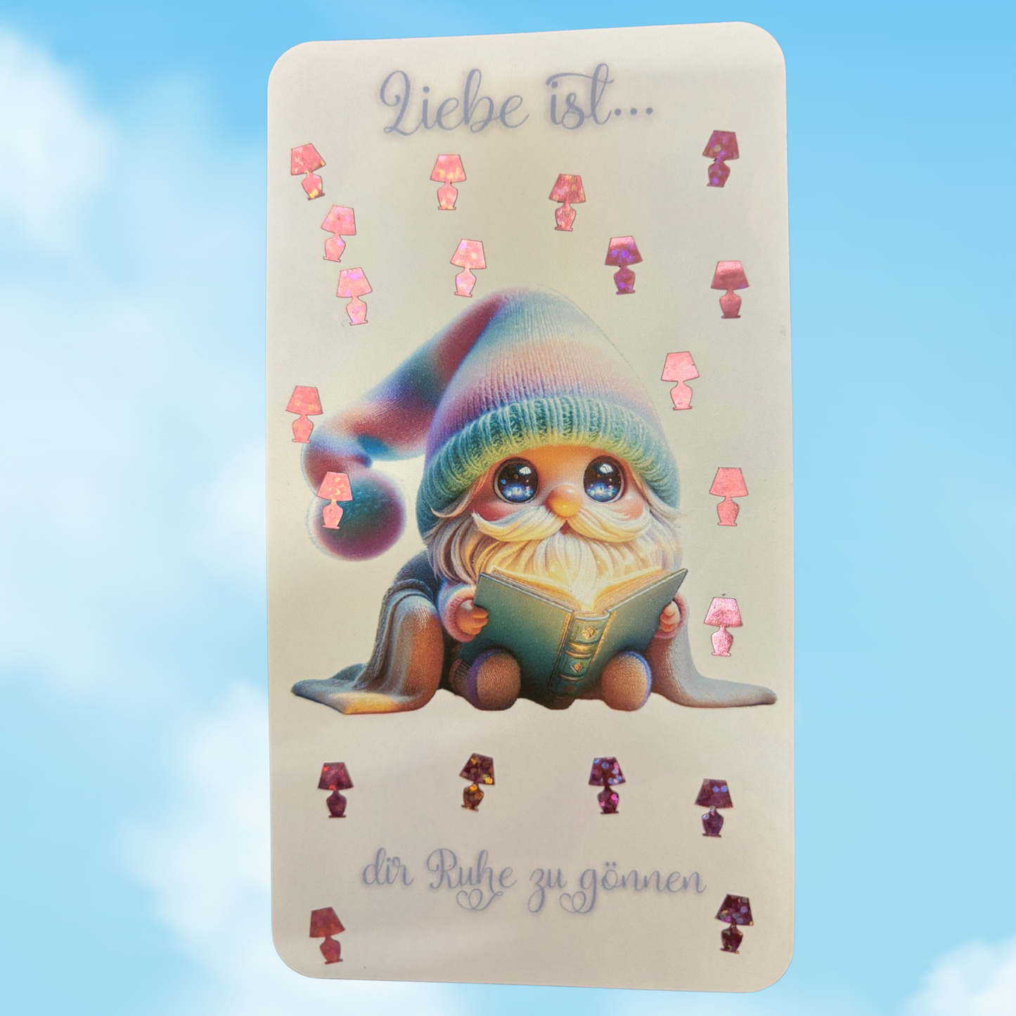 Liebe ist... Rubbelset + Deckblatt