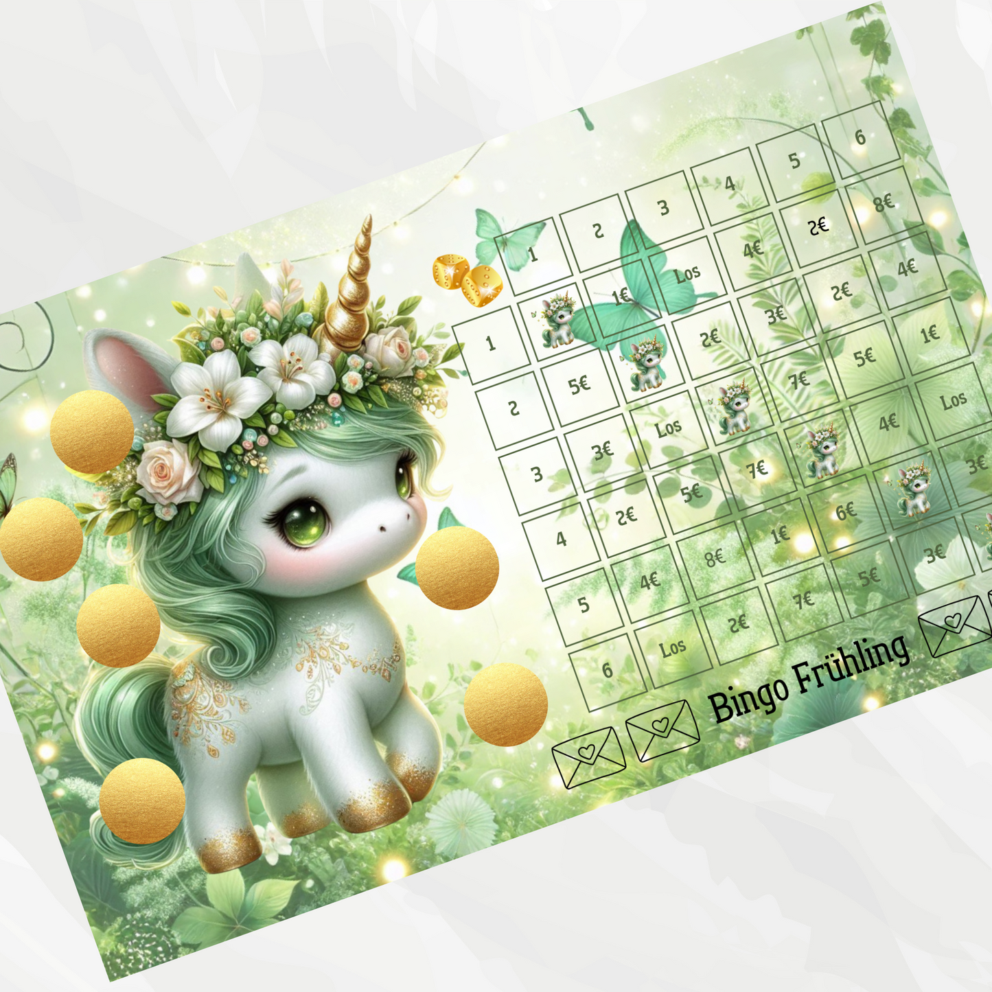 Sparchallenge "Bingo Frühling"