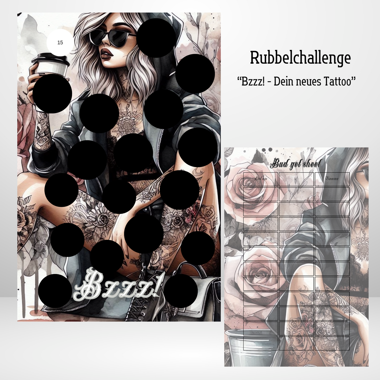 Sparchallenge "Bzzz! mein neues Tattoo"
