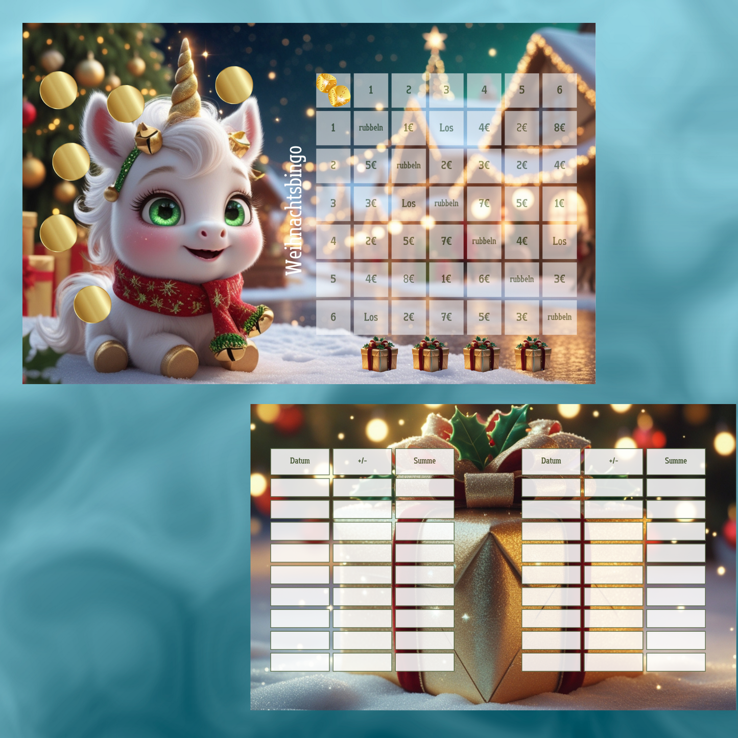 Weihnachtsbingo