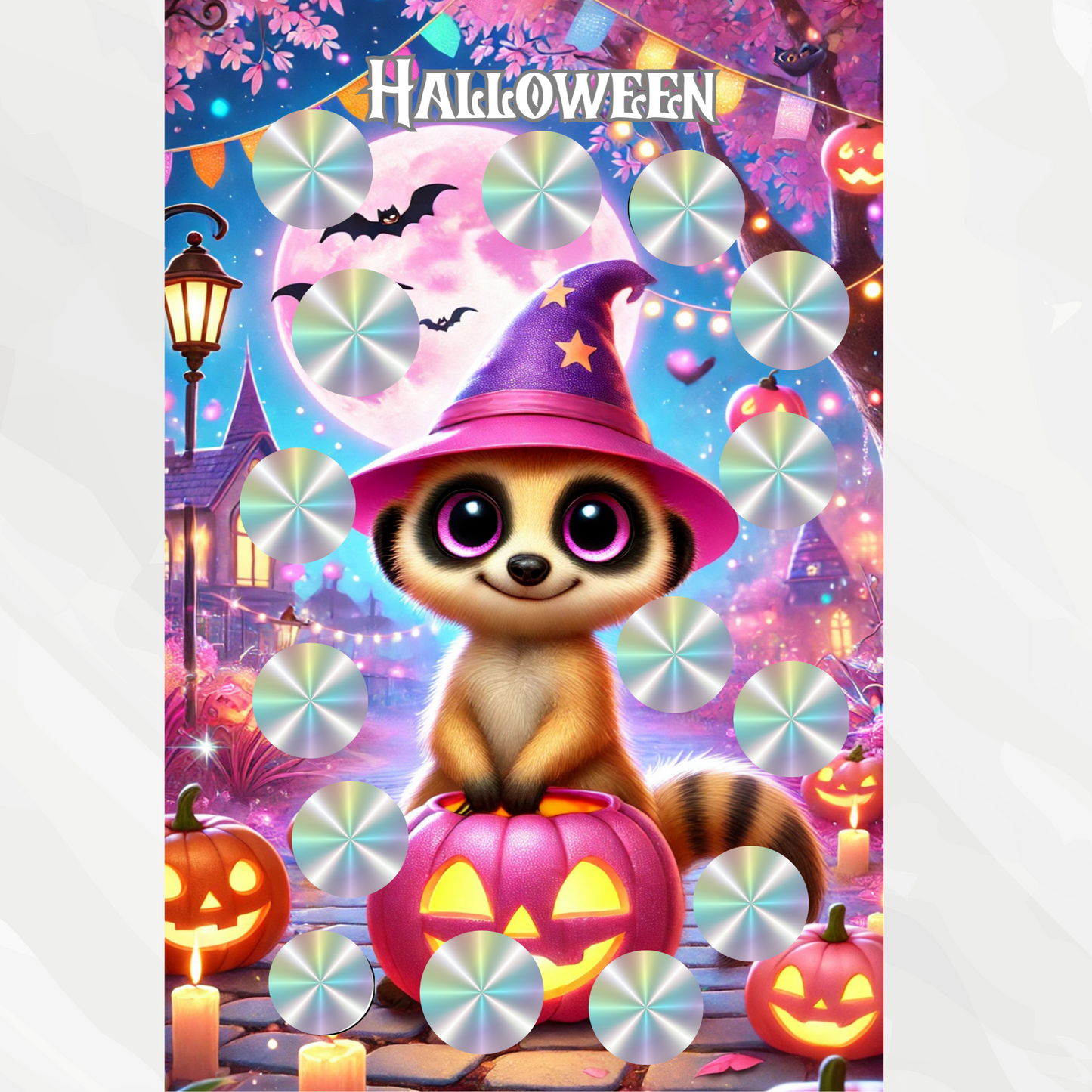 Sparchallenge Erdmännchen "Halloween"