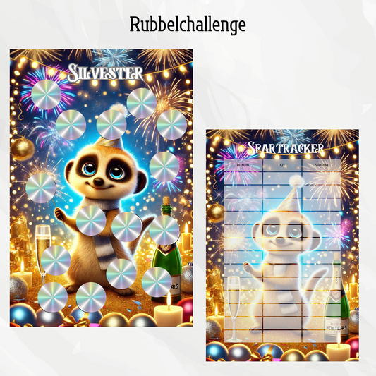 Sparchallenge Erdmännchen "Silvester"