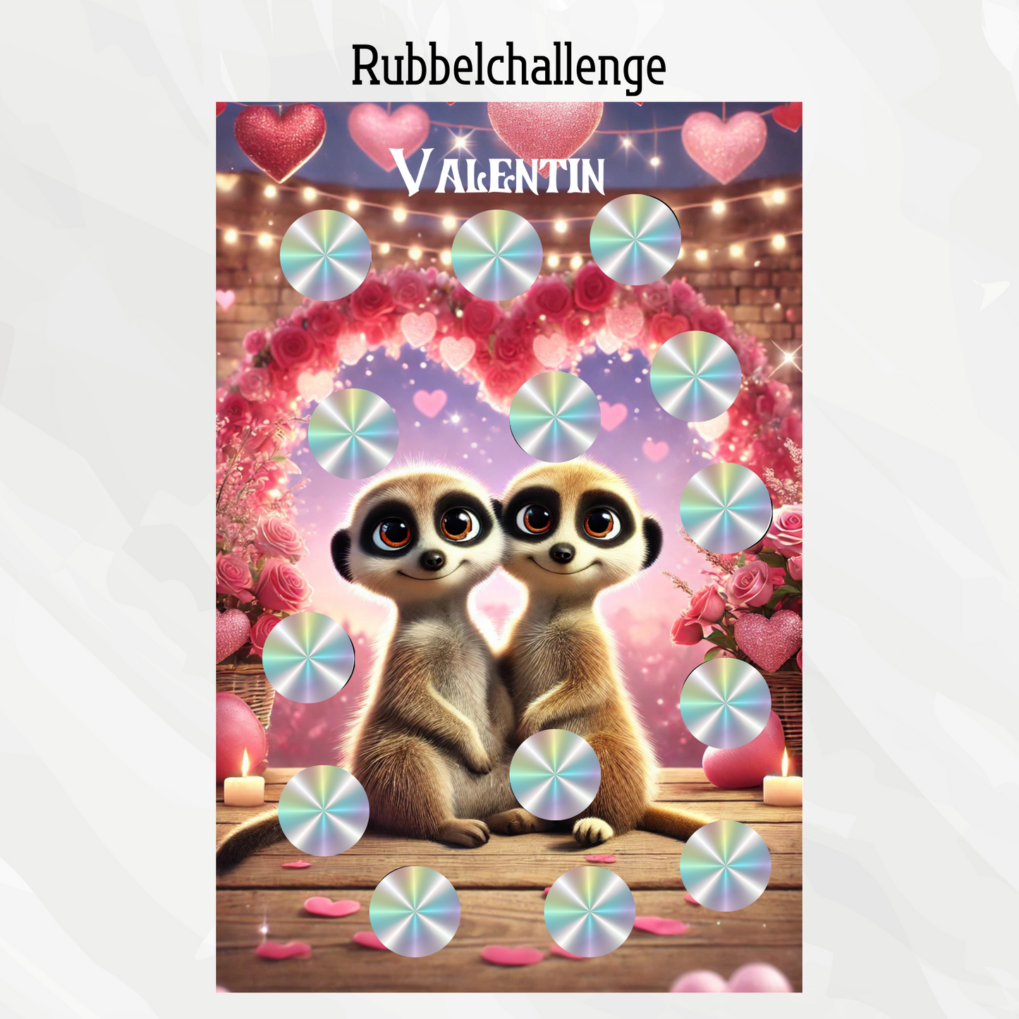 Sparchallenge Erdmännchen "Valentine"