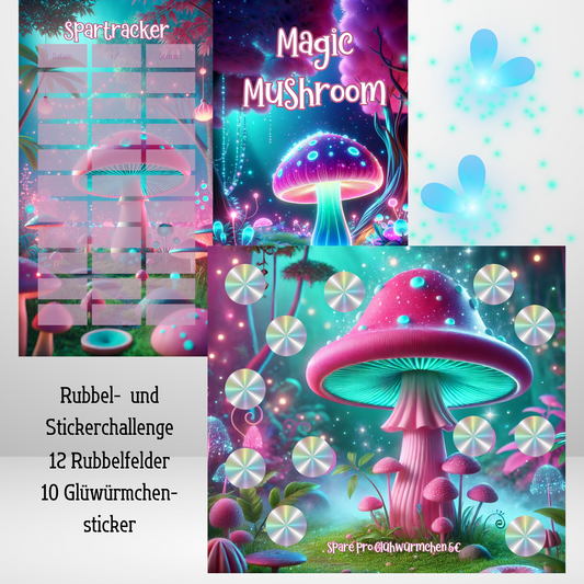 Klappkarte "Magic Mushroom"