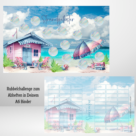 Rubbelchallenge "Strandgeflüster"