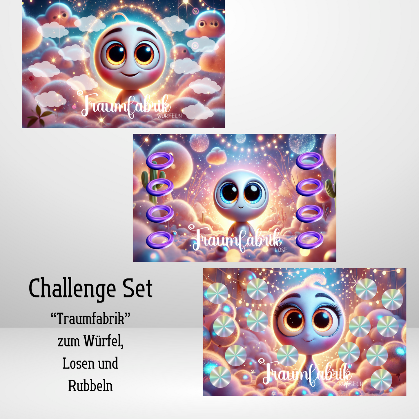 Sparset "Traumfabrik" 3 Challenges