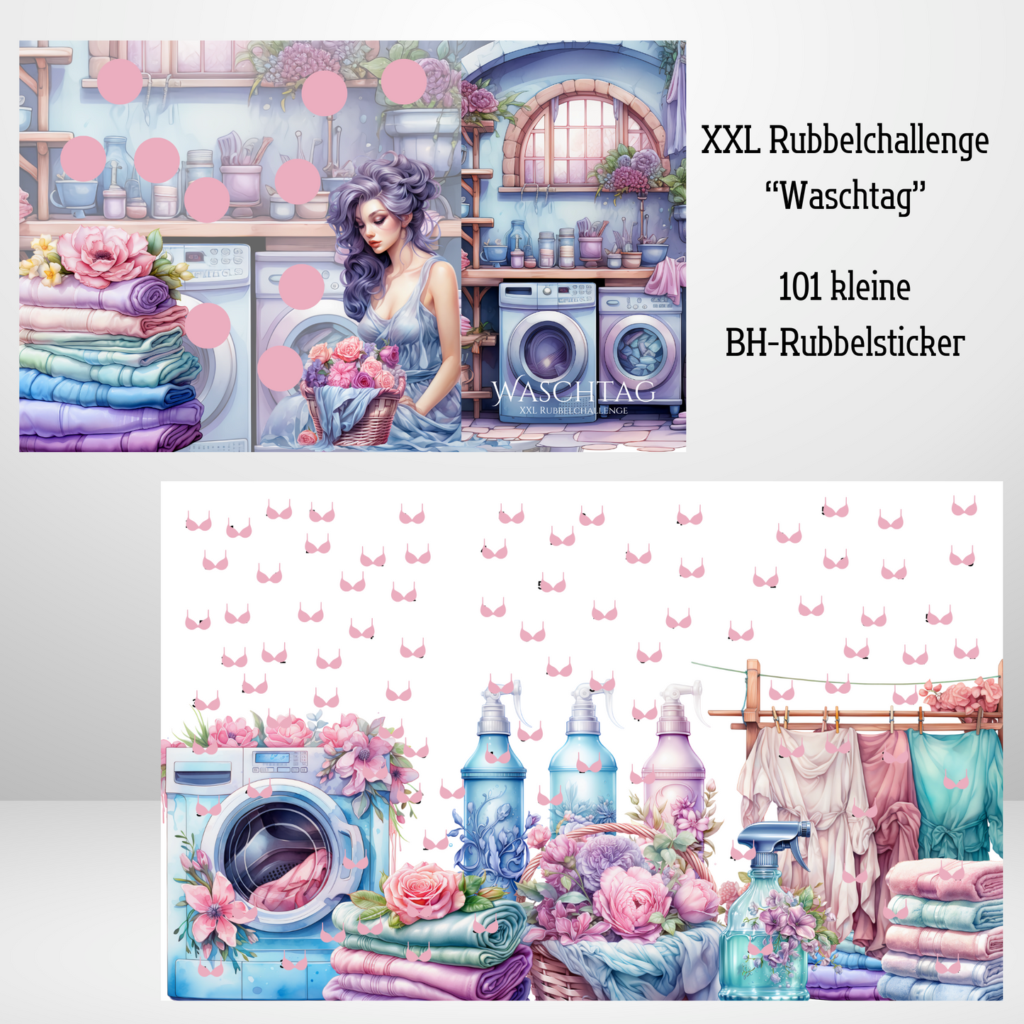 XXL Rubbelchallenge "Waschtag"