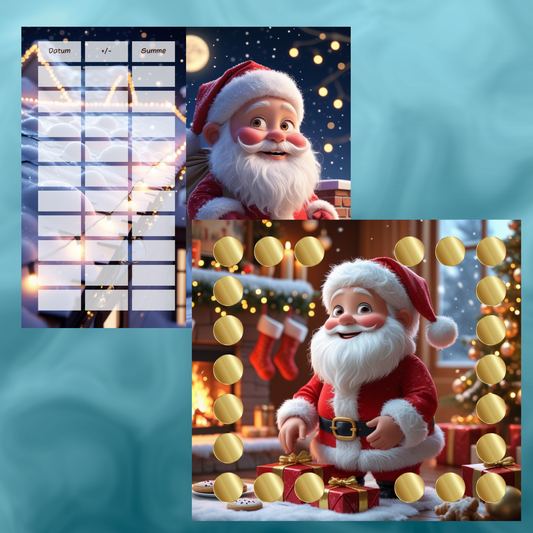 Rubbelchallenge "Weihnachtsabend"