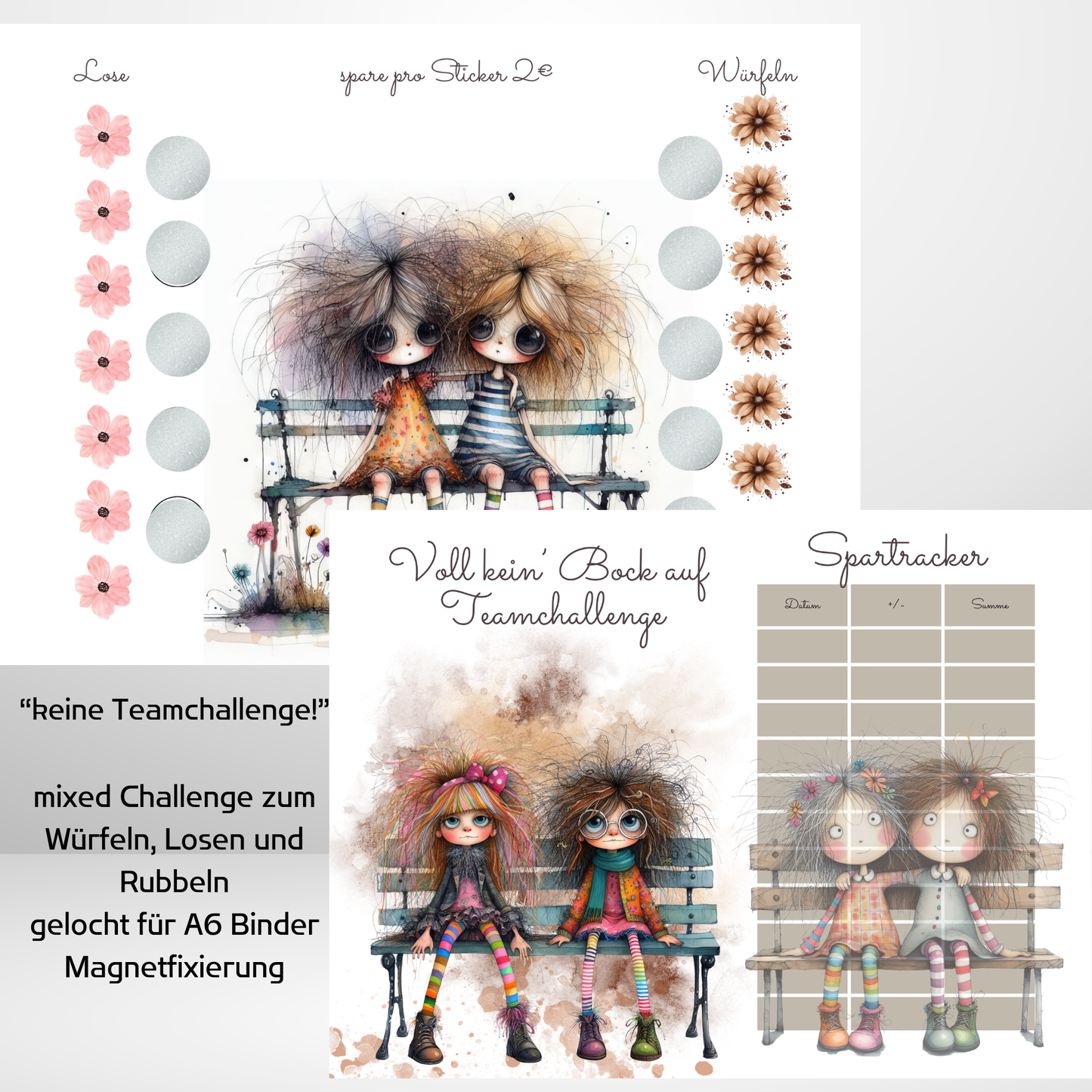 Mixed Challenge "voll kein' Bock auf Teamchallenge"
