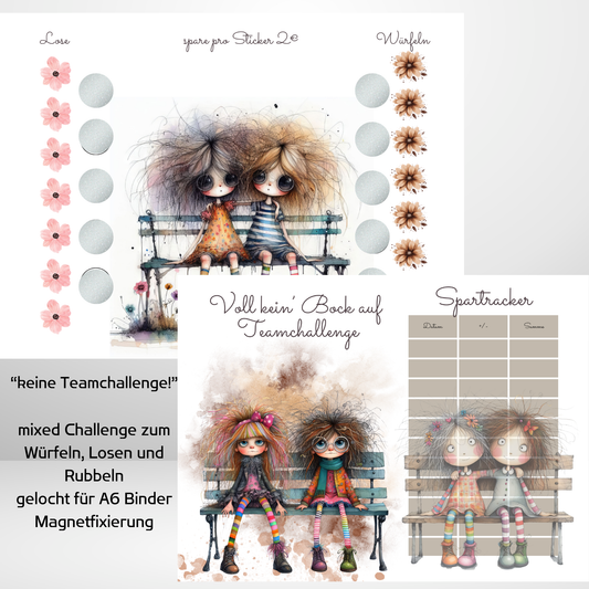 Mixed Challenge "voll kein' Bock auf Teamchallenge"